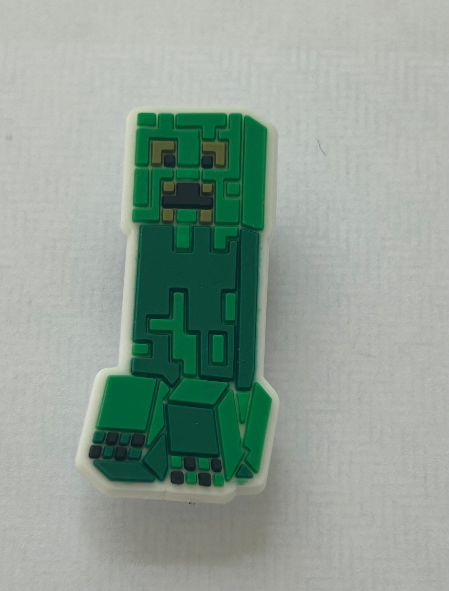 Minecraft Creeper Shoe Charm