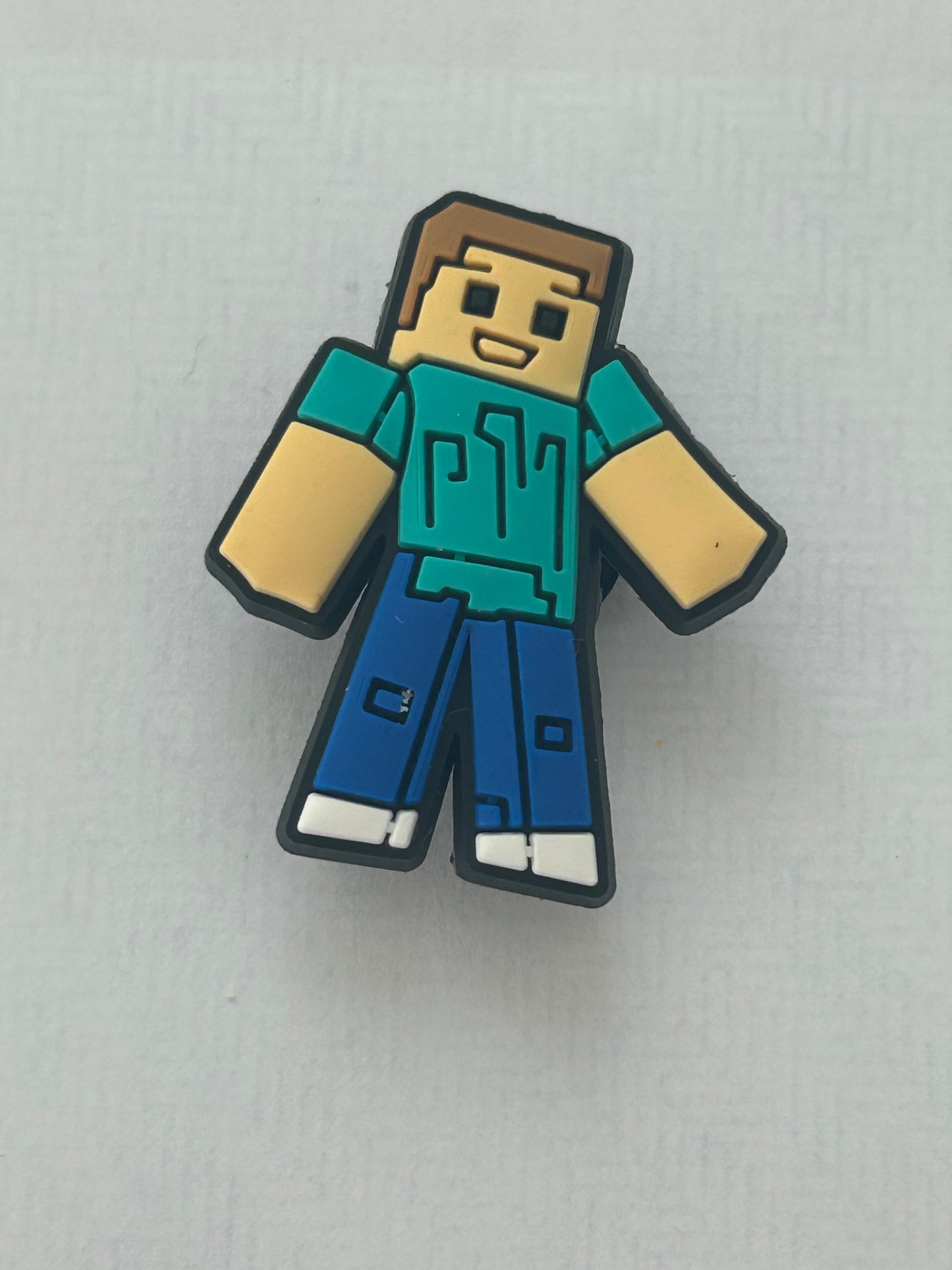 Minecraft Steve Shoe Charm