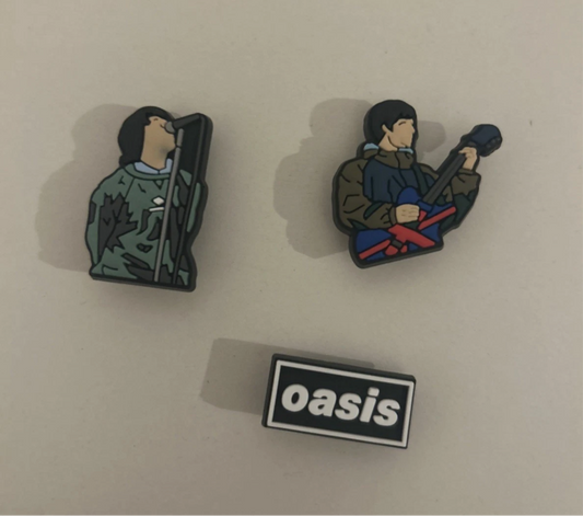 Set of 3 Oasis Croc Charms