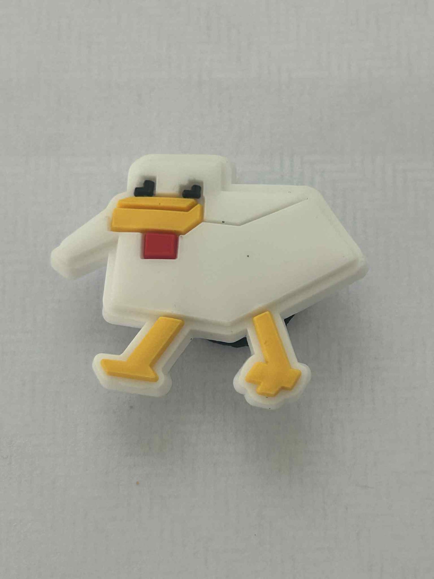 Minecraft Chicken Shoe charm