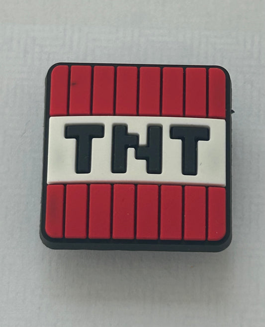 Minecraft TNT Shoe Charm