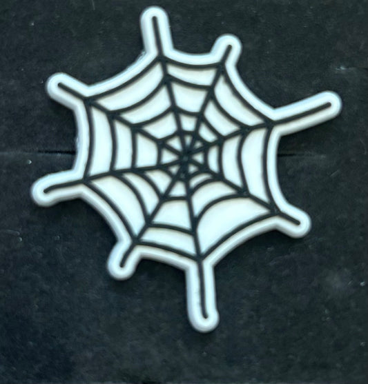 Spider web Halloween Croc Charms