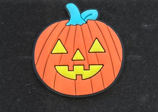 Pumpkin Halloween Croc Charm