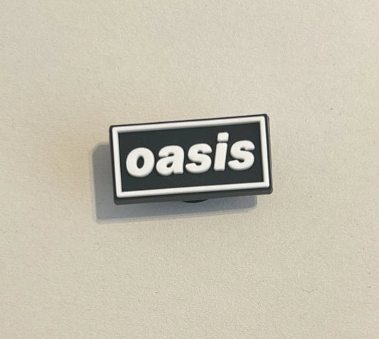 Oasis Logo Shoe Charm